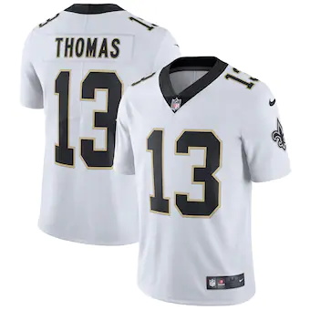 mens nike michael thomas white new orleans saints vapor unt